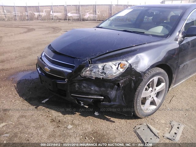 1G1ZC5E04CF153835 - 2012 CHEVROLET MALIBU 1LT 黑色 照片 6