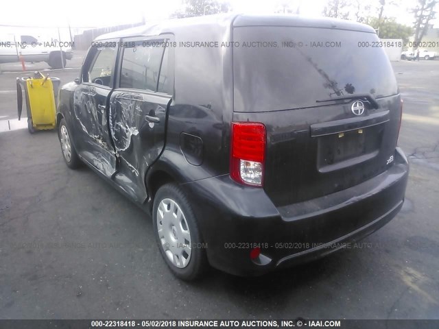 JTLZE4FE4DJ036832 - 2013 TOYOTA SCION XB BLACK photo 3