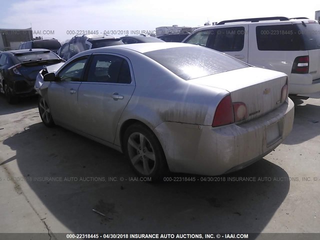 1G1ZC5EUXBF362868 - 2011 CHEVROLET MALIBU 1LT 银色 照片 3