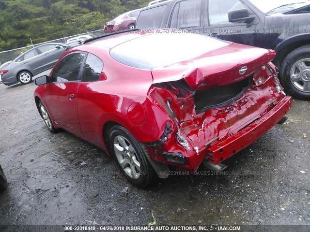 1N4AL24E68C153866 - 2008 NISSAN ALTIMA 2.5S RED photo 3