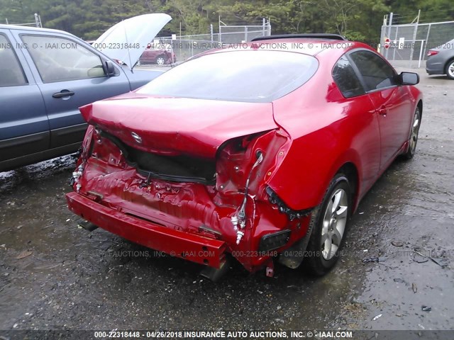 1N4AL24E68C153866 - 2008 NISSAN ALTIMA 2.5S RED photo 6