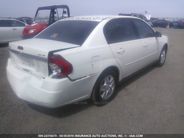 1G1ZT54824F130479 - 2004 CHEVROLET MALIBU LS 白色 照片 4