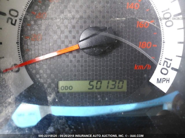 5TFJX4CNXEX040499 - 2014 TOYOTA TACOMA DOUBLE CAB 灰色 照片 7