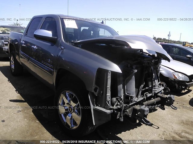 3GCEC23J29G215062 - 2009 CHEVROLET SILVERADO C1500 LT GRAY photo 1