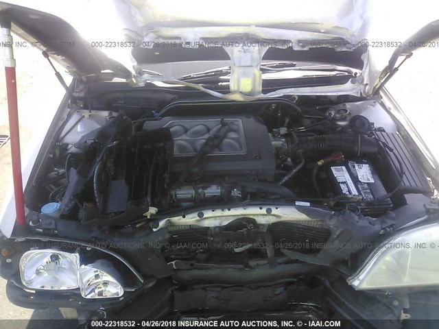 19UUA5648XA004521 - 1999 ACURA 3.2TL SILVER photo 10