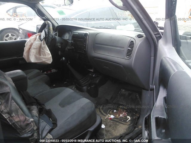 4F4ZR47EX7PM06818 - 2007 MAZDA B4000 CAB PLUS GRAY photo 5