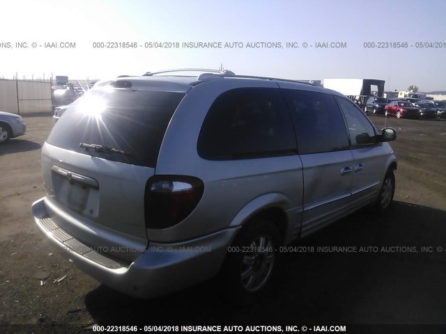 2C4GP54L84R529980 - 2004 CHRYSLER TOWN & COUNTRY TOURING SILVER photo 4