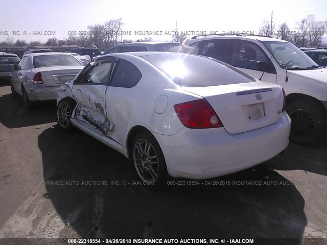 JTKDE167060097330 - 2006 TOYOTA SCION TC 白色 照片 3
