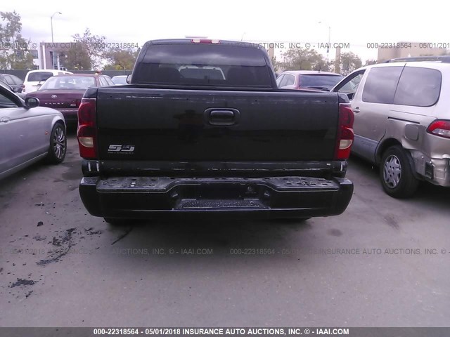 2GCEK19N331325531 - 2003 CHEVROLET SILVERADO K1500 BLACK photo 6