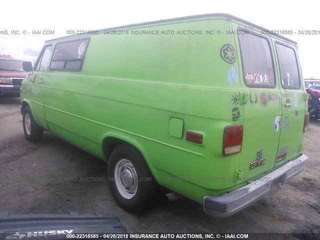 1GTEG25K1N7503557 - 1992 GMC VANDURA G2500 GREEN photo 3