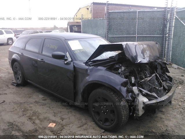 2D4FV47T86H343813 - 2006 DODGE MAGNUM SE BLACK photo 1