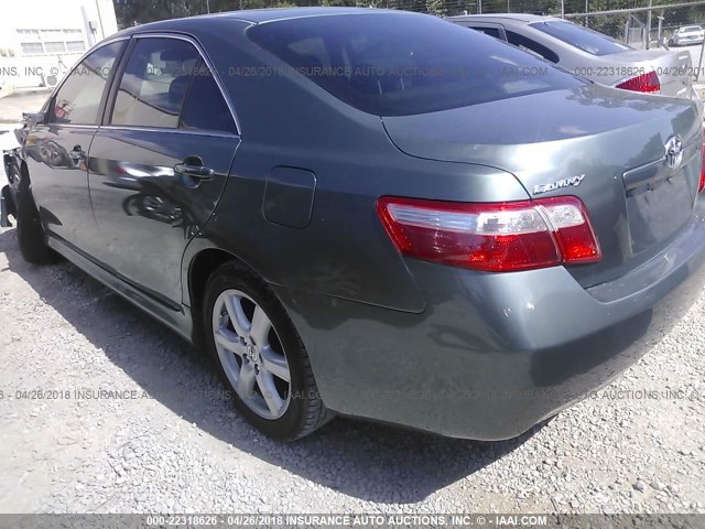 4T1BE46KX9U886811 - 2009 TOYOTA CAMRY SE/LE/XLE 绿色 照片 3