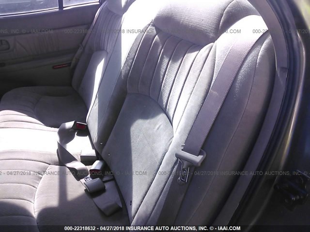 2G4WS52J831298406 - 2003 BUICK CENTURY CUSTOM GRAY photo 8