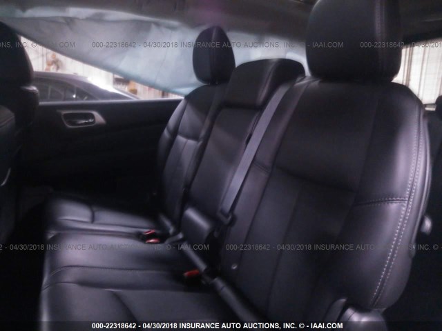 5N1DR2MM5HC904108 - 2017 NISSAN PATHFINDER S/SV/SL/PLATINUM 白色 照片 8