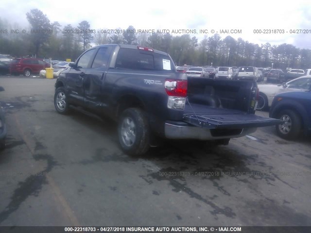 5TFUM5F12DX046008 - 2013 TOYOTA TUNDRA DOUBLE CAB SR5 GRAY photo 3