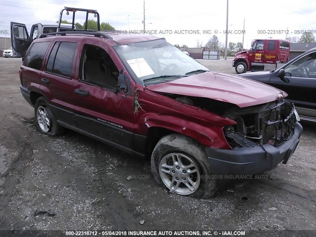 1J4GW48S34C208107 - 2004 JEEP GRAND CHEROKEE LAREDO/COLUMBIA/FREEDOM 栗色 照片 1