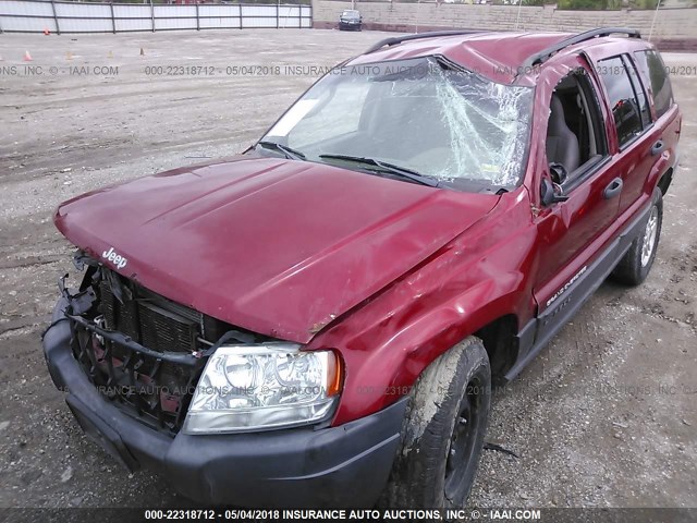 1J4GW48S34C208107 - 2004 JEEP GRAND CHEROKEE LAREDO/COLUMBIA/FREEDOM 栗色 照片 6
