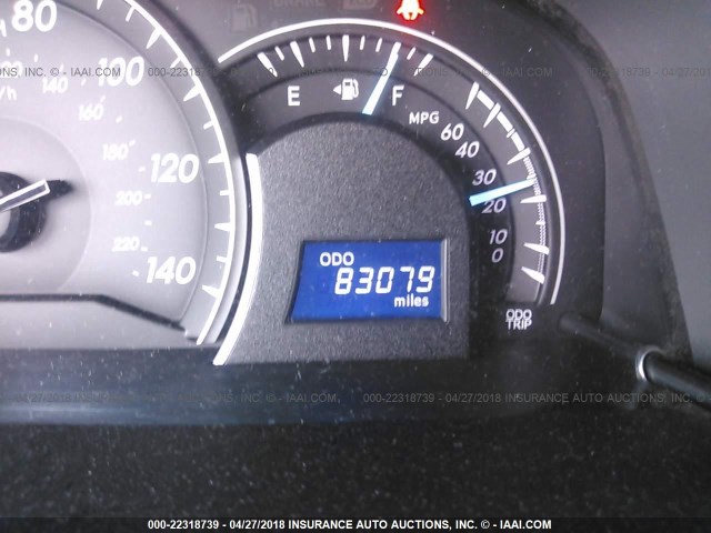 4T1BF1FK0CU190381 - 2012 TOYOTA CAMRY SE/LE/XLE GRAY photo 7