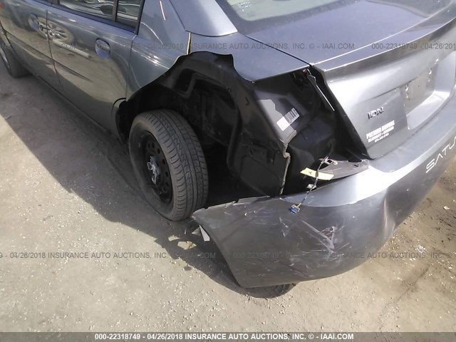 1G8AJ55F97Z207403 - 2007 SATURN ION LEVEL 2 GRAY photo 6