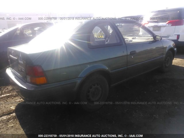 JT2EL56D4S0108458 - 1995 TOYOTA TERCEL DX GREEN photo 4