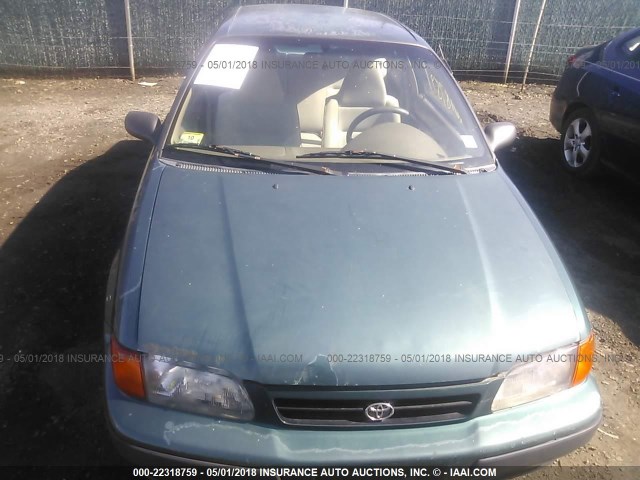 JT2EL56D4S0108458 - 1995 TOYOTA TERCEL DX GREEN photo 6