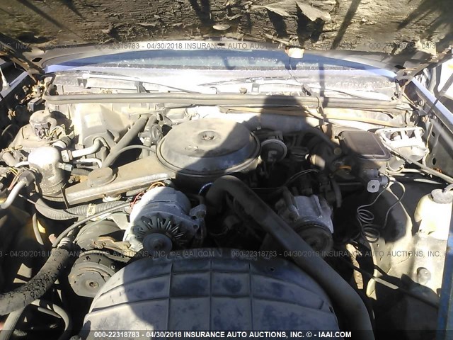 1G4GJ11A3HP440317 - 1987 BUICK REGAL 蓝色 照片 10