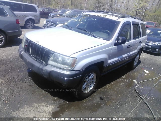 1J4GW48S84C248702 - 2004 JEEP GRAND CHEROKEE LAREDO/COLUMBIA/FREEDOM 银色 照片 2