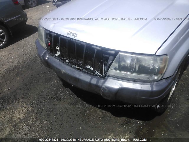 1J4GW48S84C248702 - 2004 JEEP GRAND CHEROKEE LAREDO/COLUMBIA/FREEDOM 银色 照片 6