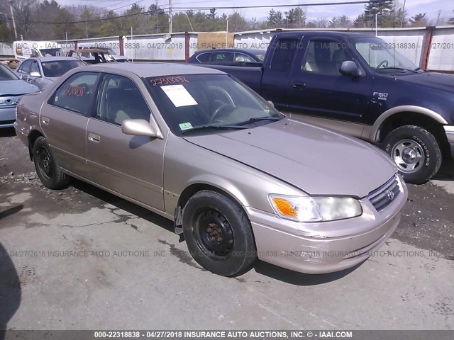 4T1BG22K41U103071 - 2001 TOYOTA CAMRY CE/LE/XLE 金色 照片 1