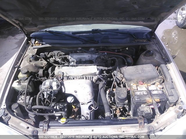 4T1BG22K41U103071 - 2001 TOYOTA CAMRY CE/LE/XLE 金色 照片 10