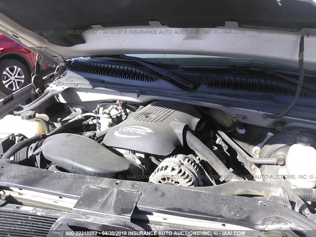 1GCEK19B06Z158692 - 2006 CHEVROLET SILVERADO K1500 GRAY photo 10