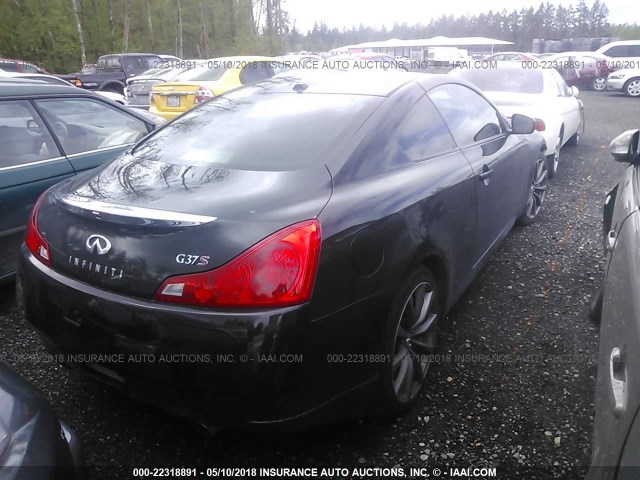 JNKCV64E28M122529 - 2008 INFINITI G37 JOURNEY/SPORT BLACK photo 4