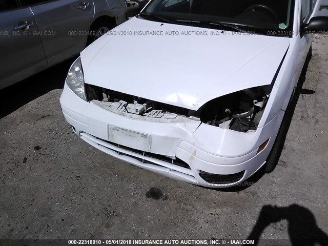 1FAFP34N67W118919 - 2007 FORD FOCUS ZX4/S/SE/SES 白色 照片 6