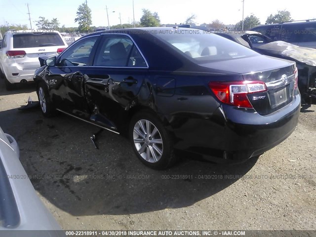 4T4BF1FK8CR243799 - 2012 TOYOTA CAMRY SE/LE/XLE 海军蓝 照片 3