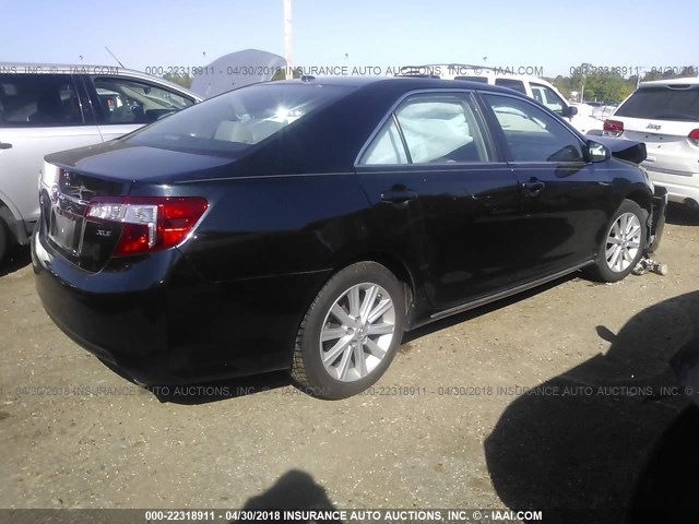 4T4BF1FK8CR243799 - 2012 TOYOTA CAMRY SE/LE/XLE 海军蓝 照片 4