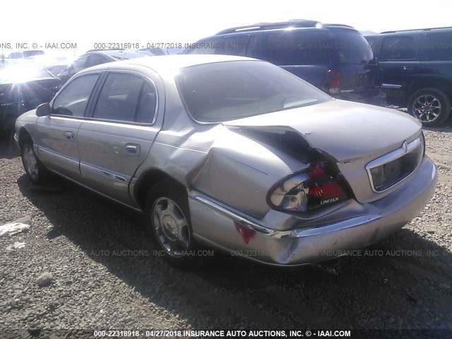 1LNHM97V82Y644942 - 2002 LINCOLN CONTINENTAL  Kahverengi fotoğraf 3