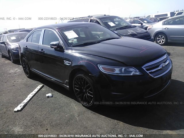 1FAHP2FW7BG155523 - 2011 FORD TAURUS LIMITED BLACK photo 1