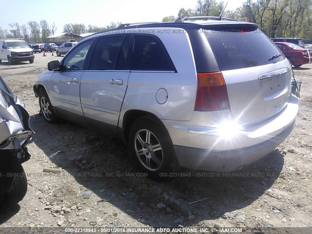 2A8GM68X47R116124 - 2007 CHRYSLER PACIFICA TOURING SILVER photo 3