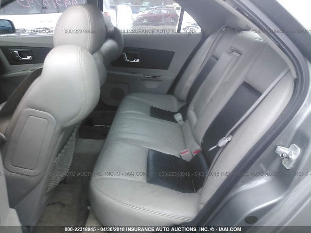 1G6DM577140147068 - 2004 CADILLAC CTS GRAY photo 8