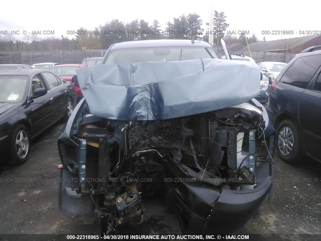 1GCEC14X67Z616883 - 2007 CHEVROLET SILVERADO C1500 CLASSIC BLUE photo 6