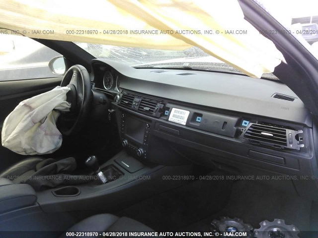 WBSWD93518PY42688 - 2008 BMW M3 SILVER photo 5