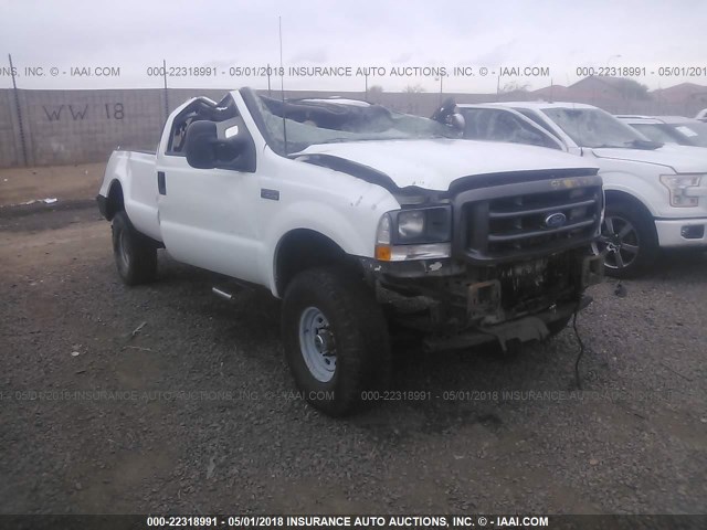 1FTSX31F73EA76332 - 2003 FORD F350 SRW SUPER DUTY WHITE photo 1