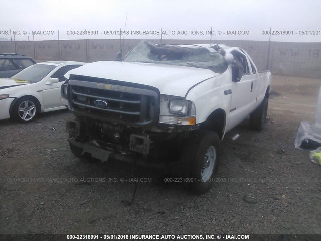 1FTSX31F73EA76332 - 2003 FORD F350 SRW SUPER DUTY WHITE photo 2