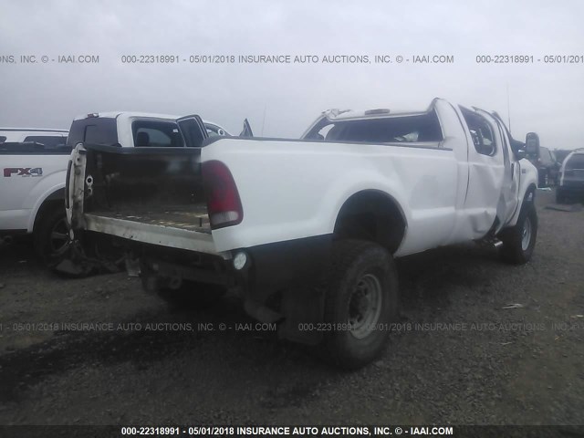 1FTSX31F73EA76332 - 2003 FORD F350 SRW SUPER DUTY WHITE photo 4