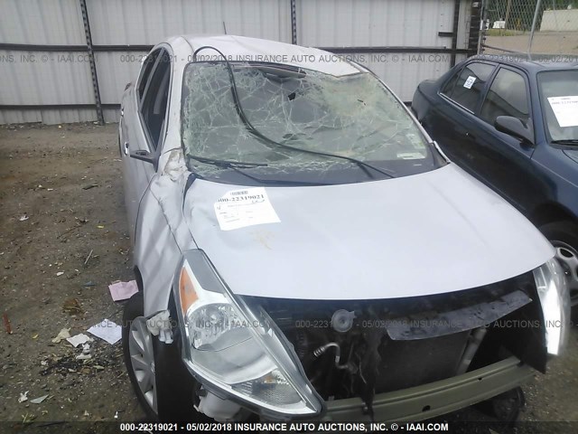 3N1CN7AP8GL869870 - 2016 NISSAN VERSA S/S PLUS/SV/SL SILVER photo 6