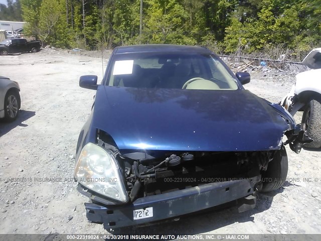 1FAHP24107G144409 - 2007 FORD FIVE HUNDRED SEL BLUE photo 6