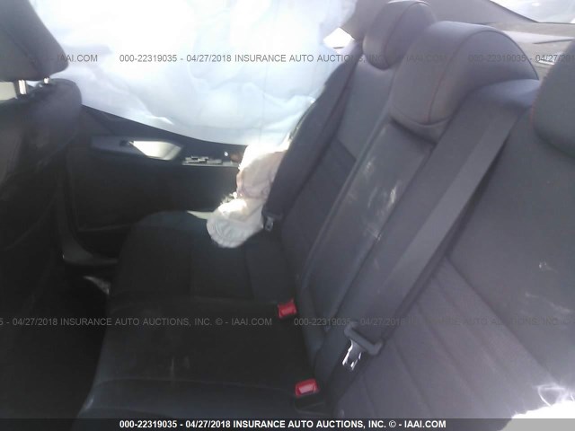 4T1BF1FK4HU425257 - 2017 TOYOTA CAMRY LE/XLE/SE/XSE BLACK photo 8