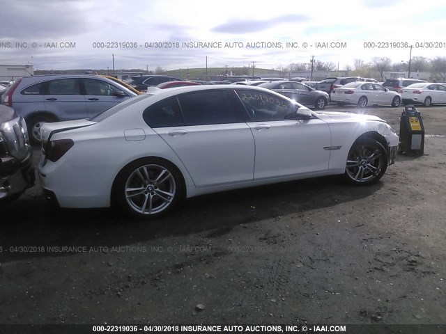 WBAYA8C51ED228222 - 2014 BMW 750 I WHITE photo 4