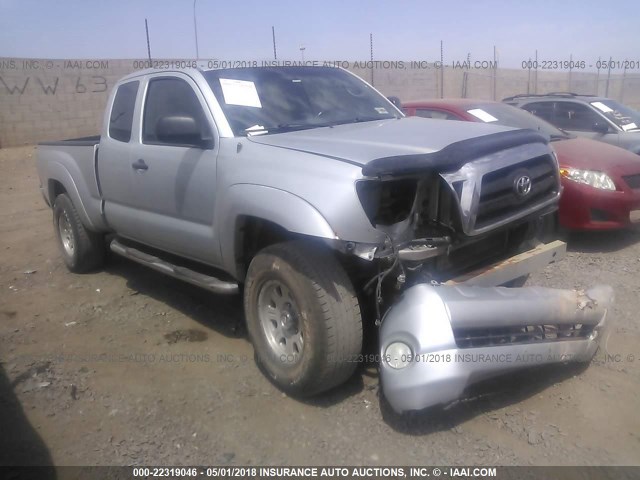 5TETU62N76Z179921 - 2006 TOYOTA TACOMA PRERUNNER ACCESS CAB SILVER photo 1