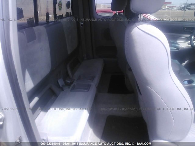 5TETU62N76Z179921 - 2006 TOYOTA TACOMA PRERUNNER ACCESS CAB SILVER photo 8